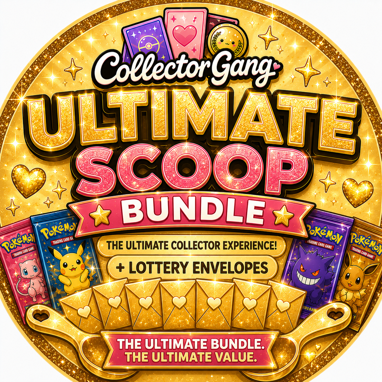 Pokémon- Ultimate Scoop BUNDLE- Mystery Box